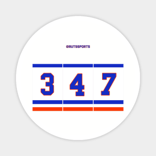 Rep Your Area Code (NYI 347) Magnet